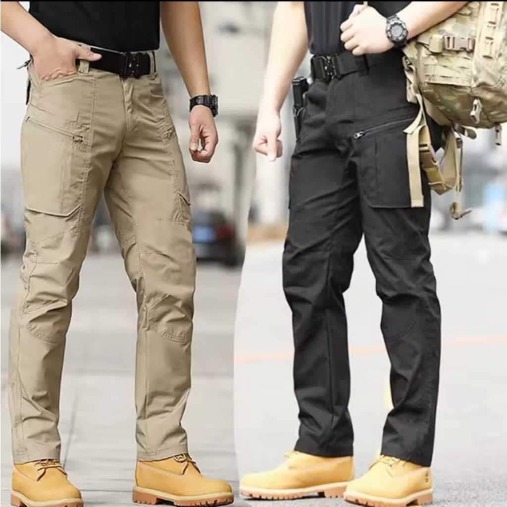 ADORA Tactical Pants Celana Tactical Pria Outdoor Multi Saku