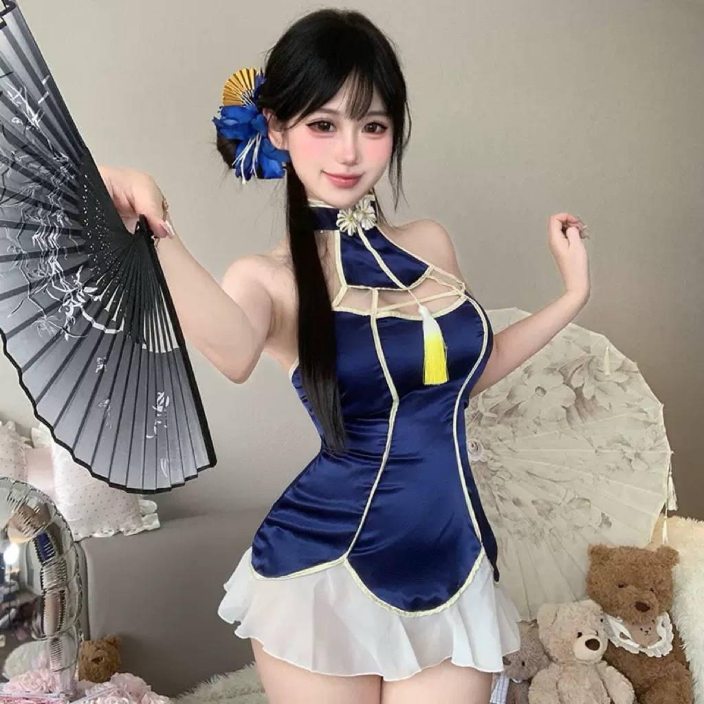 LOVELACE #1827 Sexy Dress Mini Cheongsam