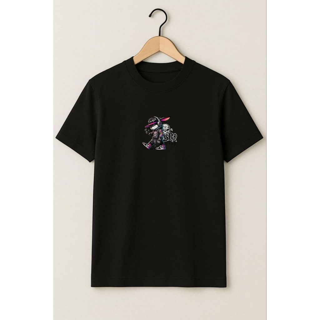 Bro t-shirt kaos sablon Tenga baju kaos simple t-shirt pria lengan pendek