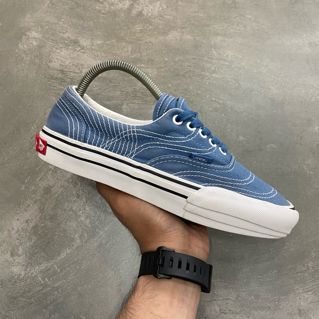 [Size 39] Rare Vans Vision Voyage Era 3ra ‘Navy’ White Stitching (VN0A4BTMVY5) Second Original Good 