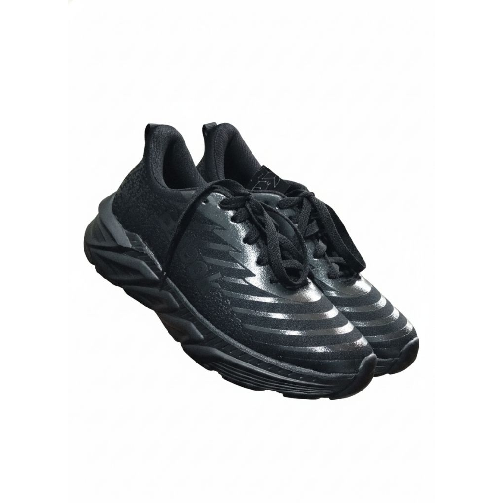 sepatu hitam full black B_look sepatu olahraga pria wanita sepatu sekolah