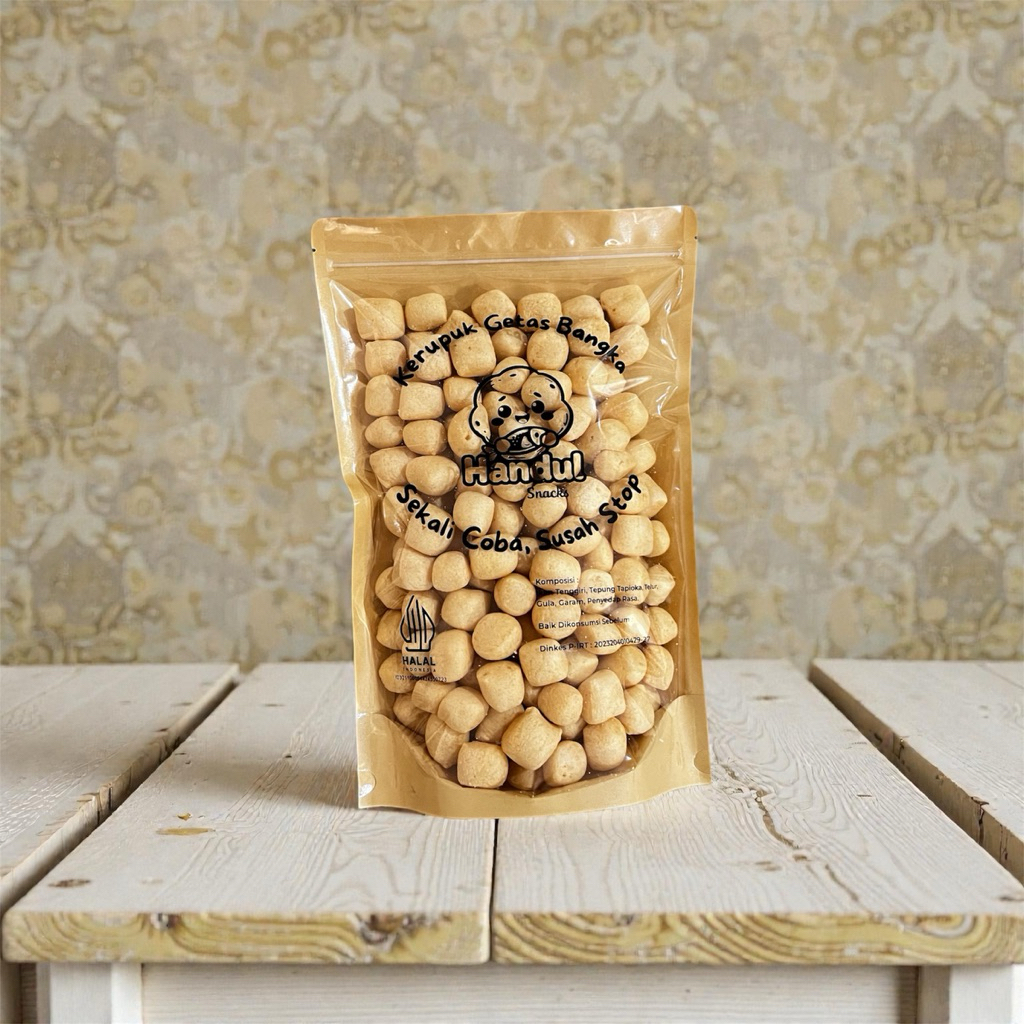 Kerupuk Getas Bangka Ikan Tenggiri