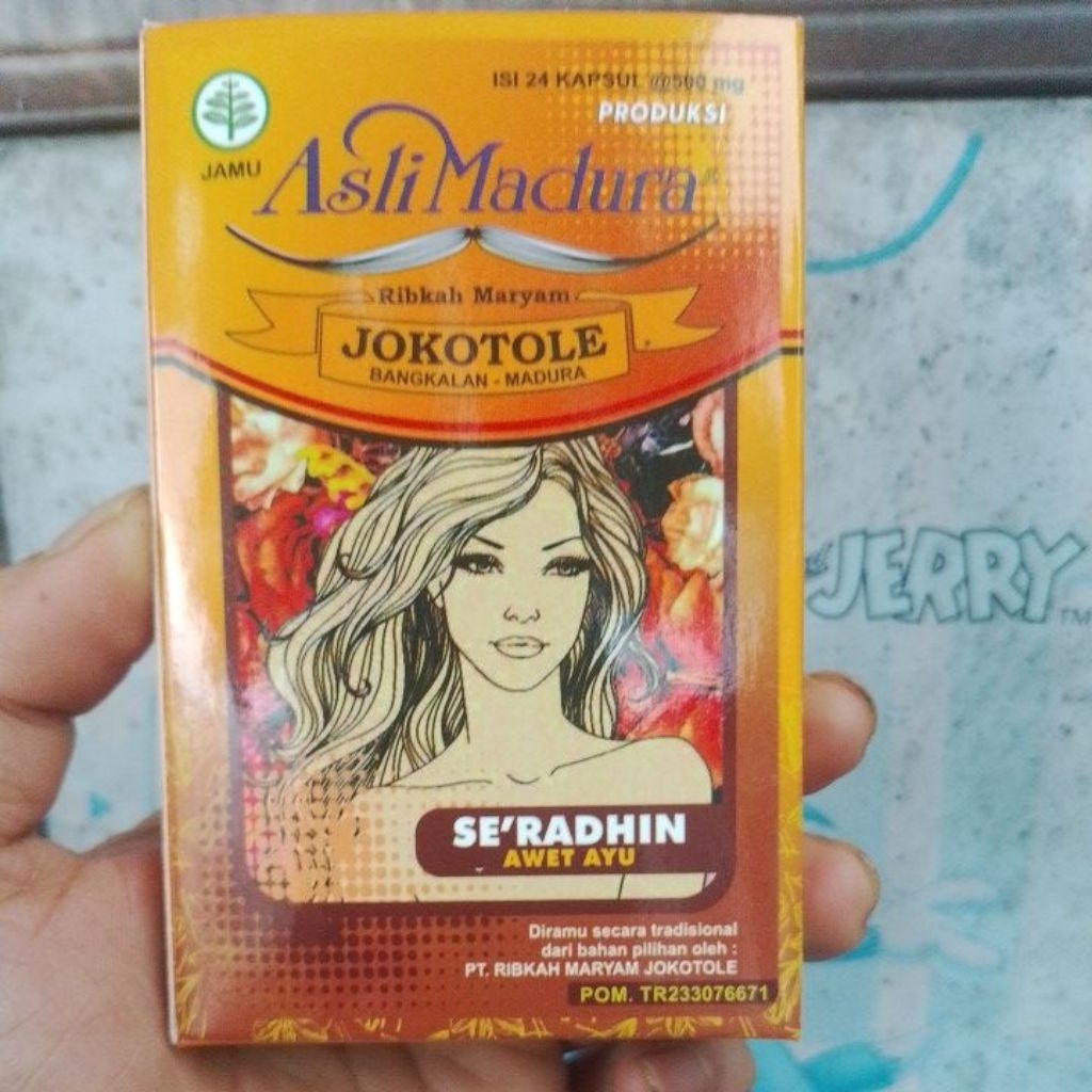 jamu herbal AWET AYU - SE' RADHIN asli Madura