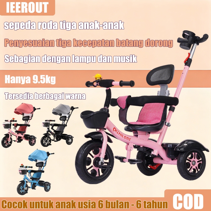 Sepeda Anak Roda 3 Sepeda Roda Tiga Balance Bike Bayi Tricycle Sepeda Anak 1 Tahun