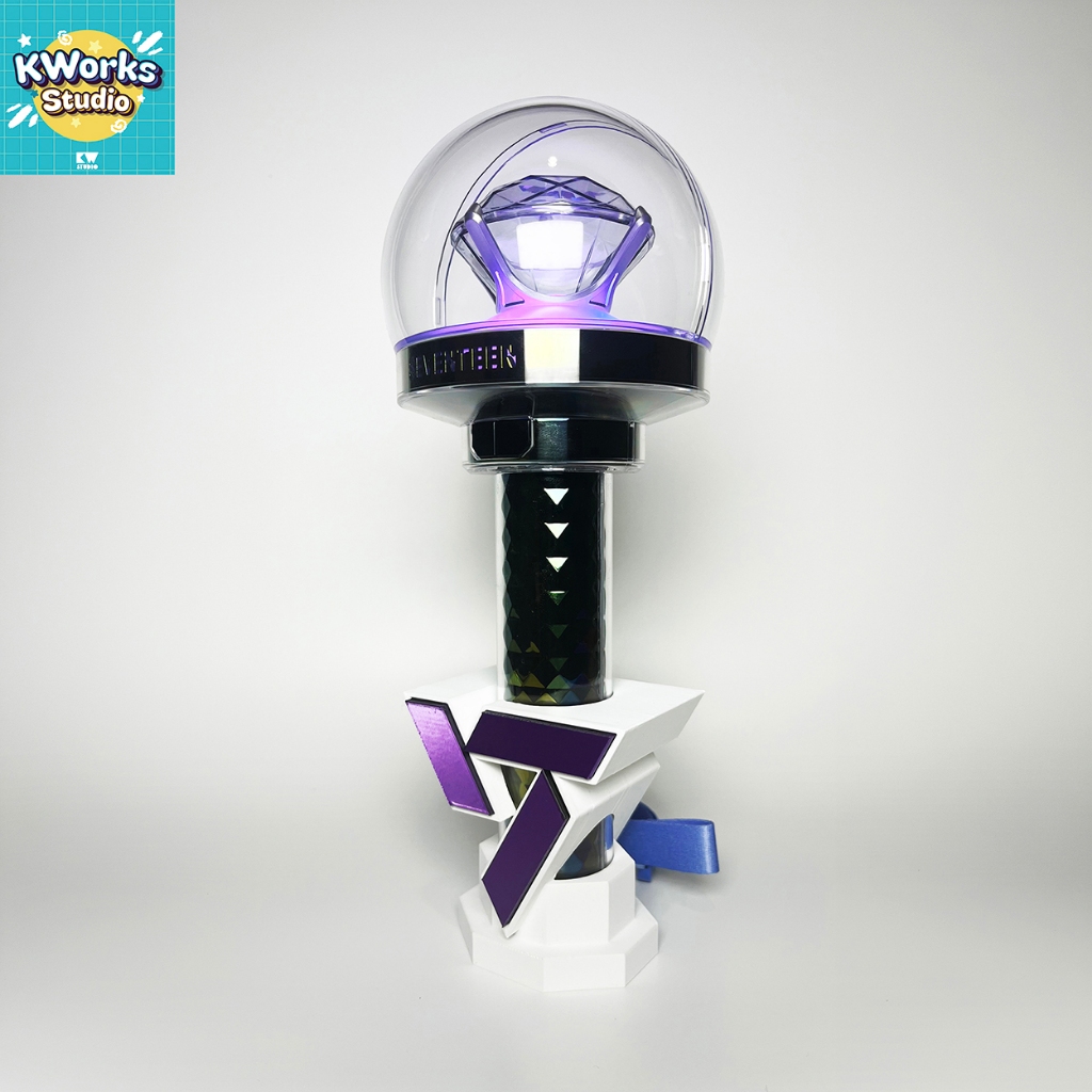 Seventeen Lightstick Stand Caratbong V3 | Holder Seventeen Lightstick Logo