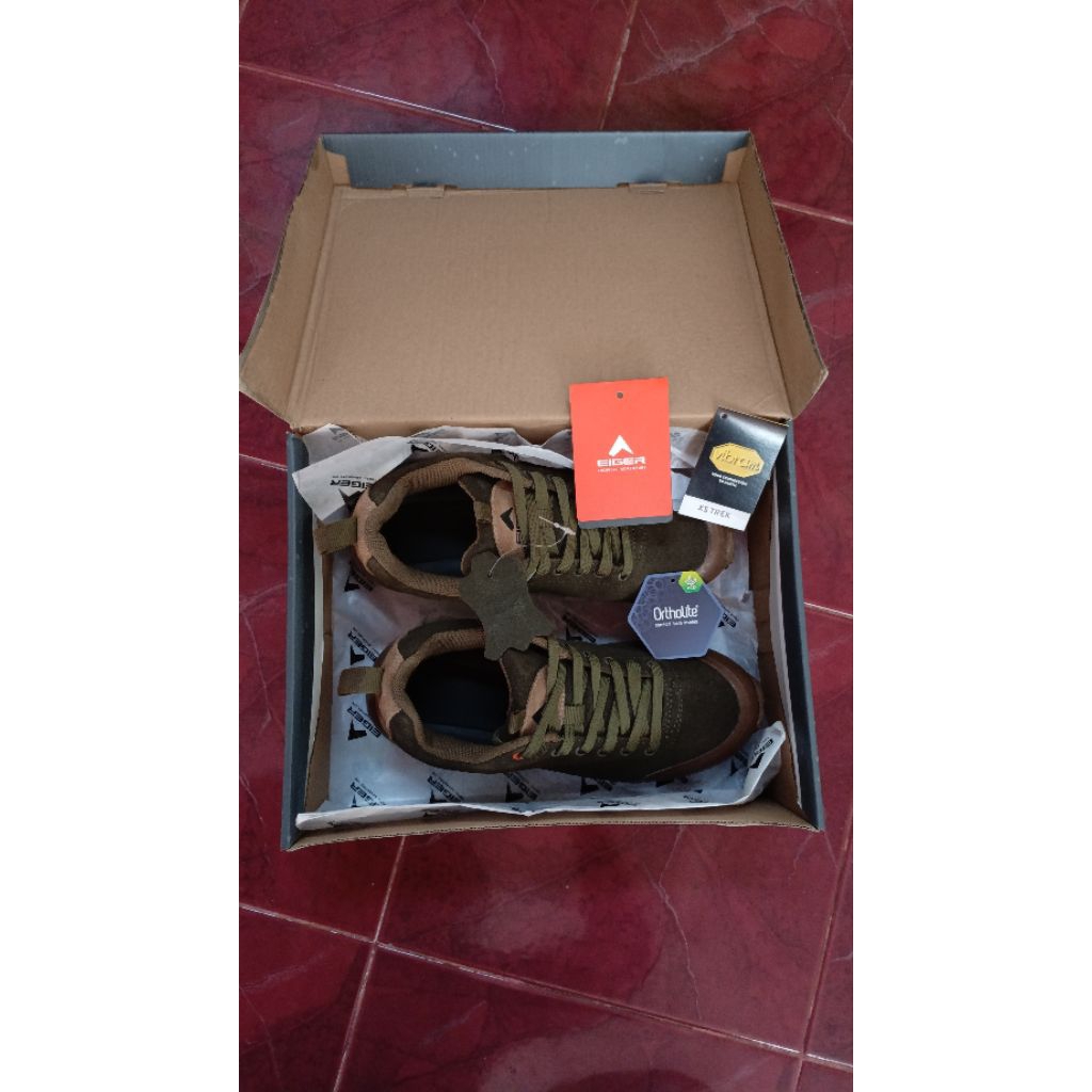 Preloved Sepatu Gunung Eiger Bugle
