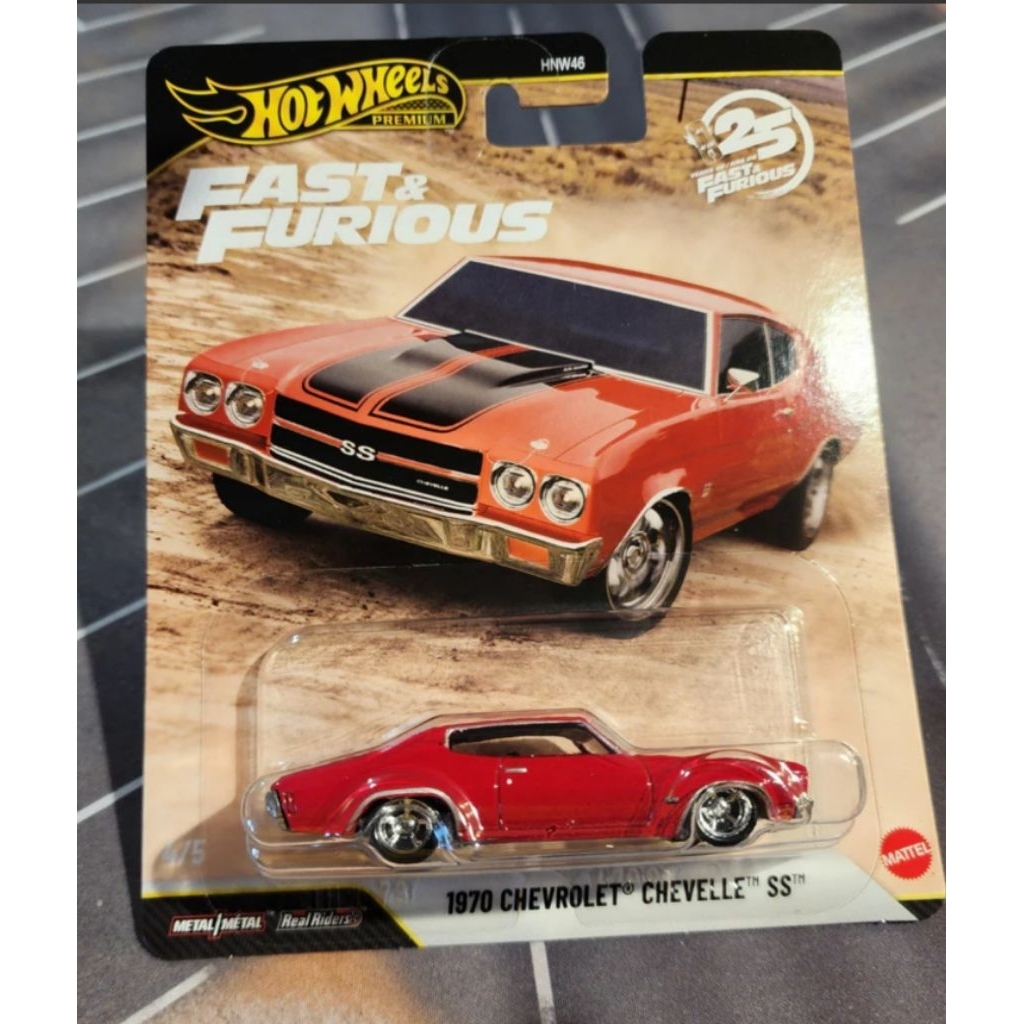 Hot Wheels Premium Fast & Furious 1970 Chevrolet Chevelle SS