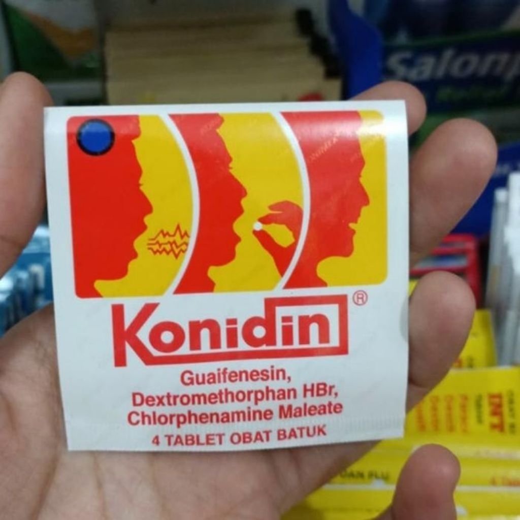 KONIDIN tablet OBAT BATUK 4'S
