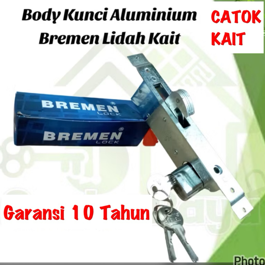 DEKKSON BREMEN KUNCI ALUMINIUM CATOK KAIT GARANSI 10 TAHUN KUNCI 5123 KUNCI SWING CATOK SLEDING PINT