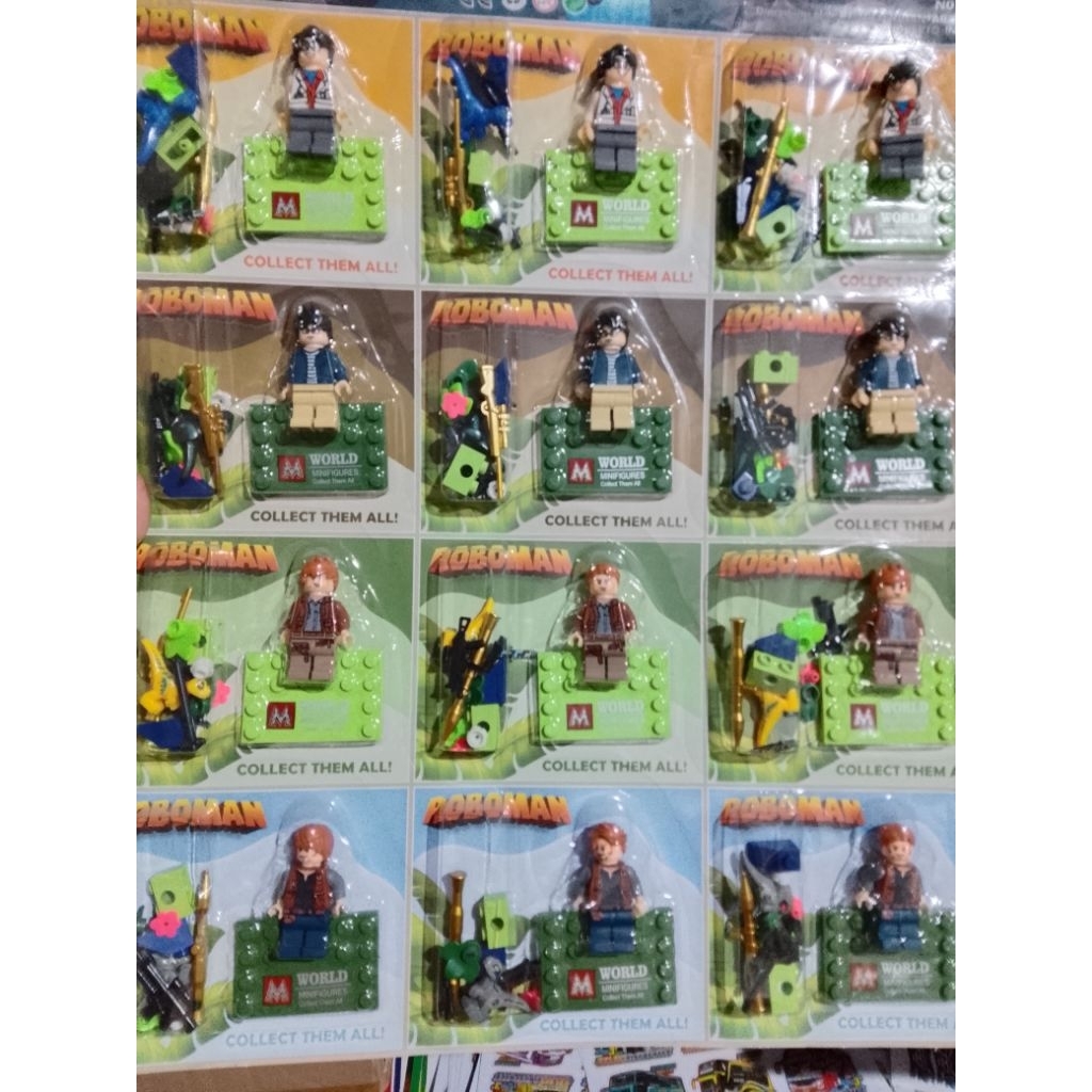 1 pcs mainan lego T-REX world/robot t-rex