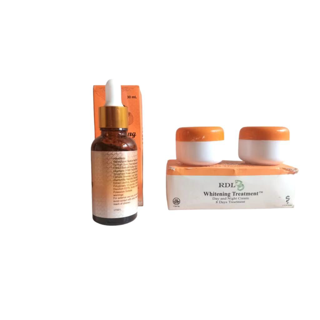 paket cream RDL dan serum untuk mencerahkan wajah