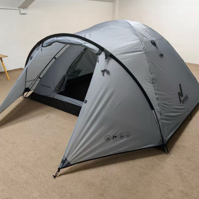 TENDAKI tenda BORNEO Paket Tenda Borneo 4 Pro dengan Sleeping Bag atau Tiang Canopy atau Footprint S