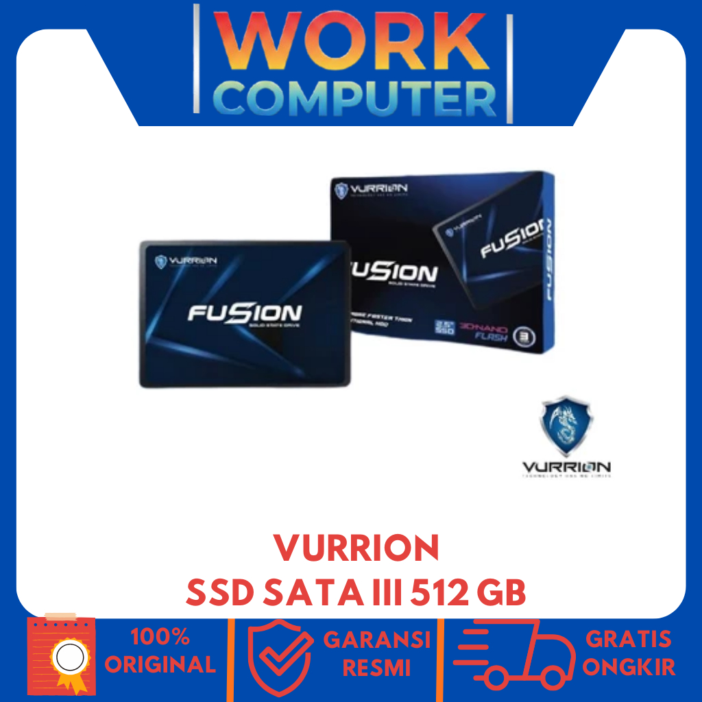 SSD VURRION FUSION  512GB SATA3 - SATA III VURRION