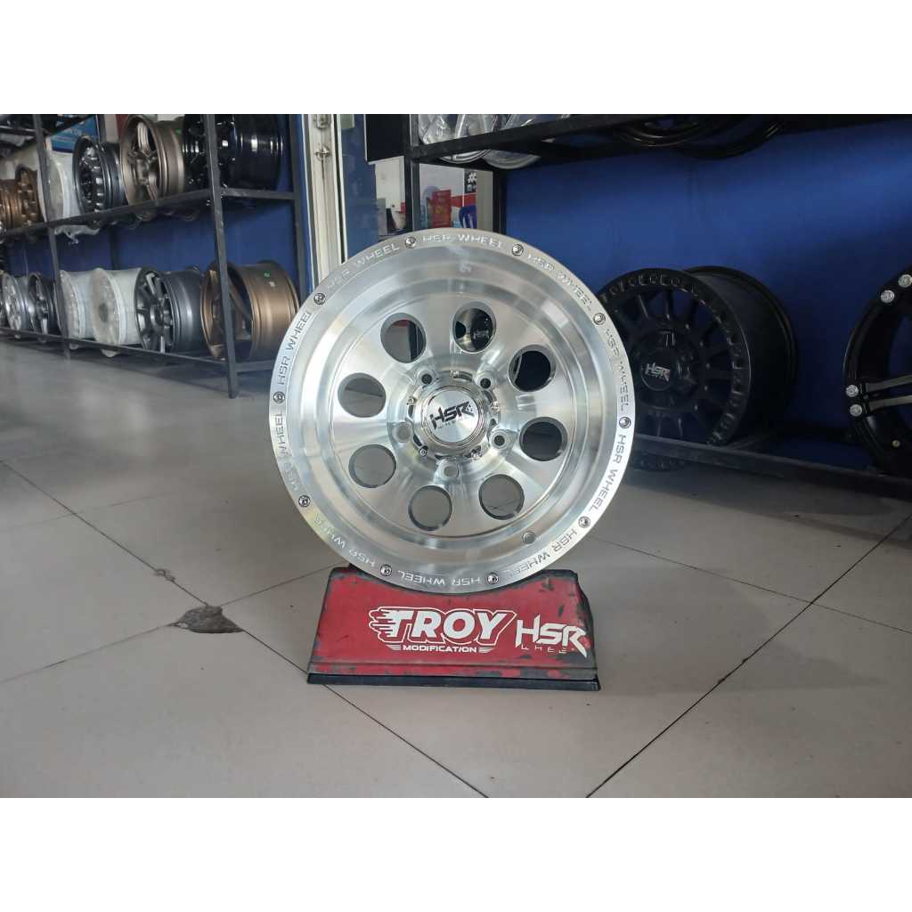Velg Celong HSR DUFFY Lebar 10 Offroad Mobil Jimy,Katan,Escudo,Tfat, Gratis Ongkir