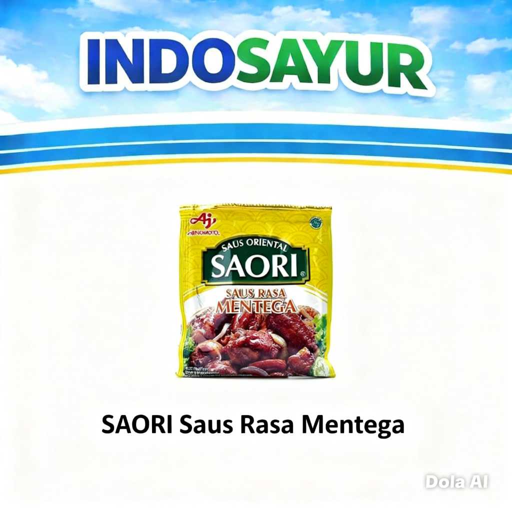 Saori Saus Rasa Mentega 26ml / SAOS MENTEGA
