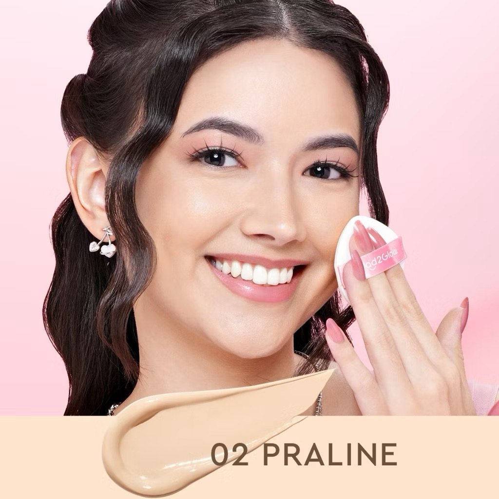 SALE Glad2Glow Cushion 02 PRALINE