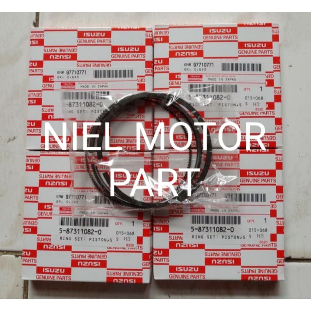 Ring piston isuzu panther 2.5 - isuzu traga original japan
