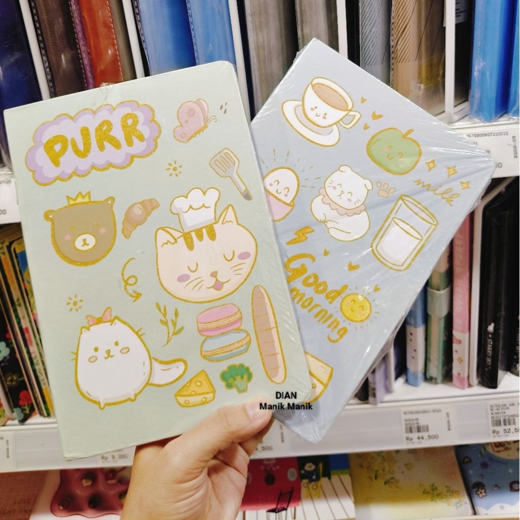 MR DIY - NOTEBOOK A5 Hardcover /Buku Diary/ Buku Catatan
