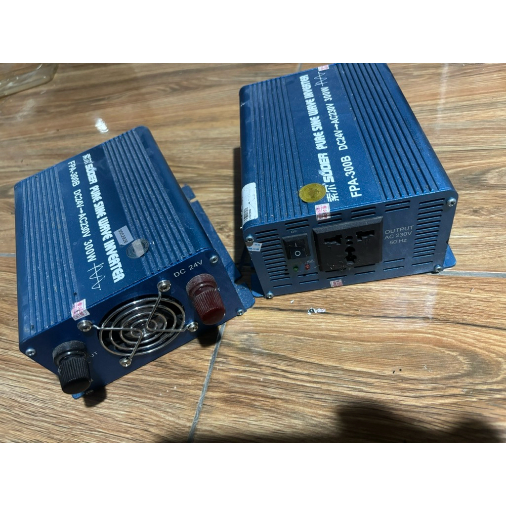Inverter 24 V DC To AC 220 Volt Suoer PSW 300 Watt