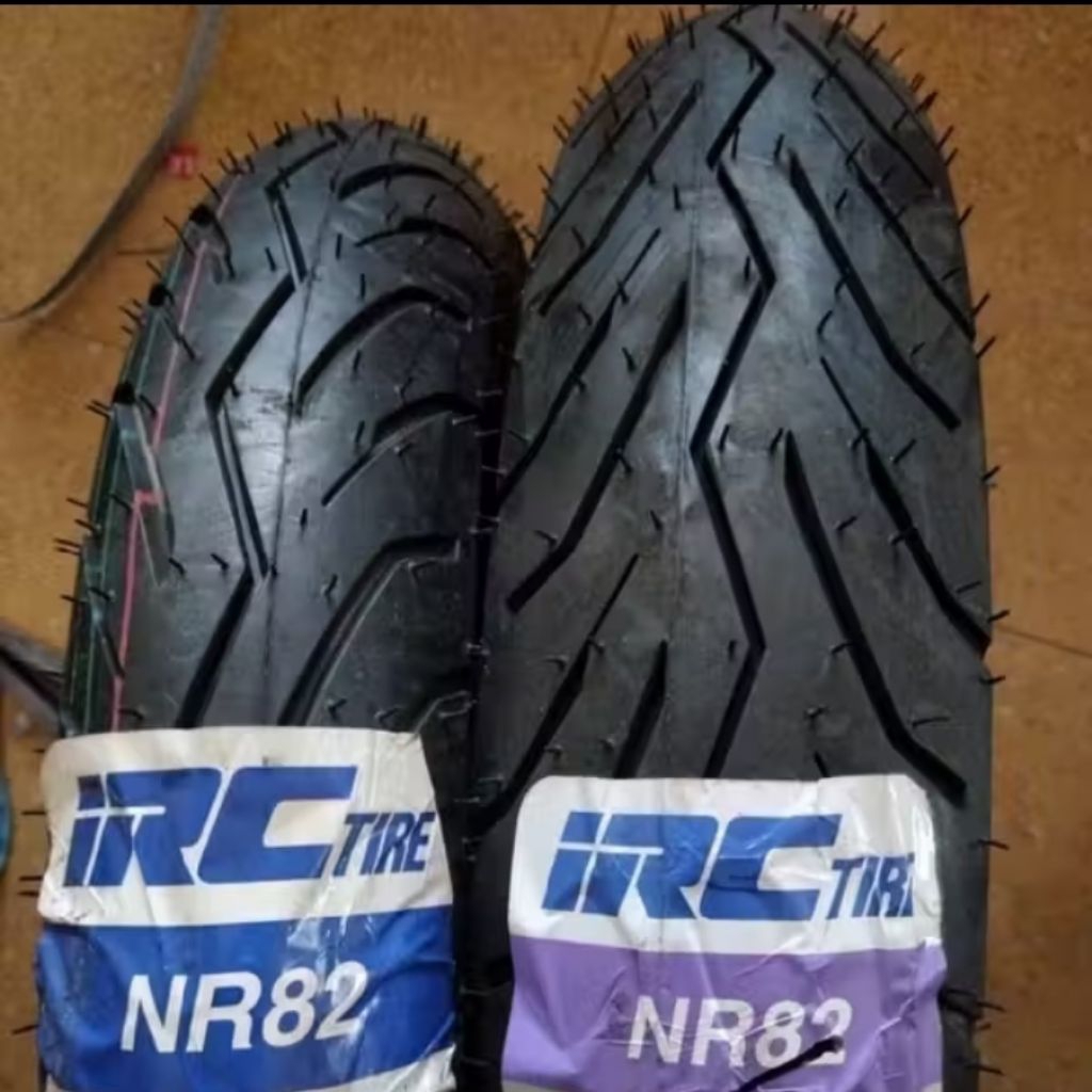 Ban tubles ring 14 merk IRC ukuran 80/80-14 & 100/70-14