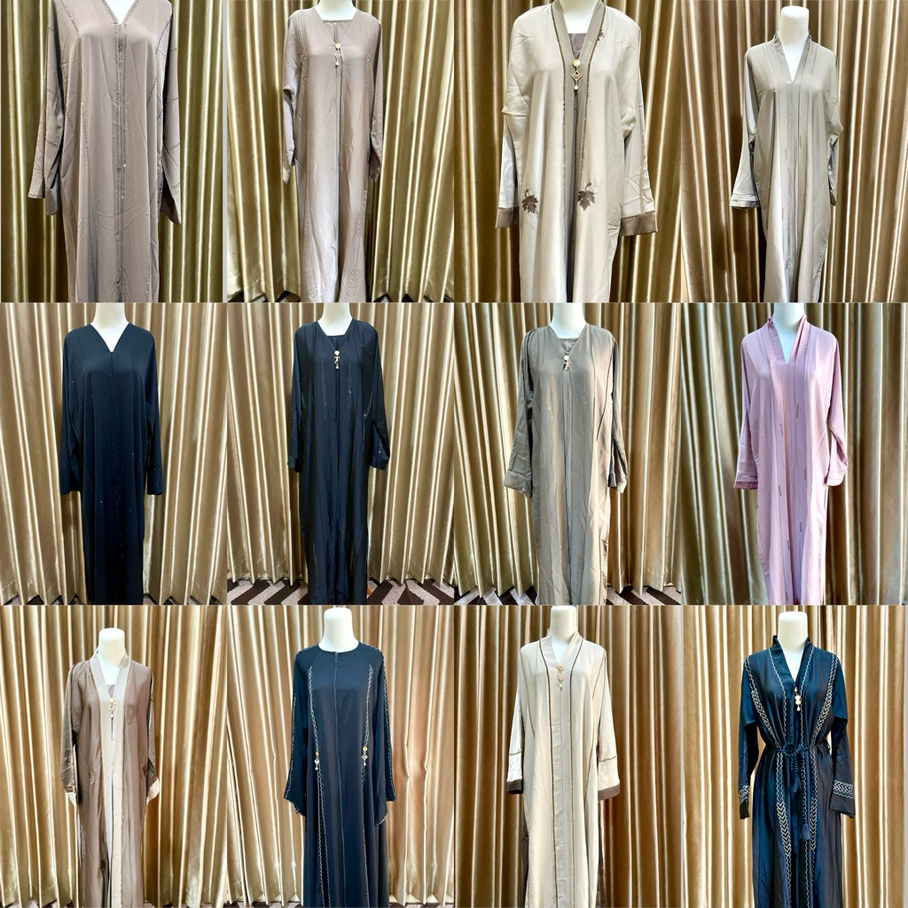 (READY) Abaya Saudi Ori 100% / Abaya Mesir Ori / Abaya Mewah ORI Mesir 100% / Abaya Dubai Ori / Abay