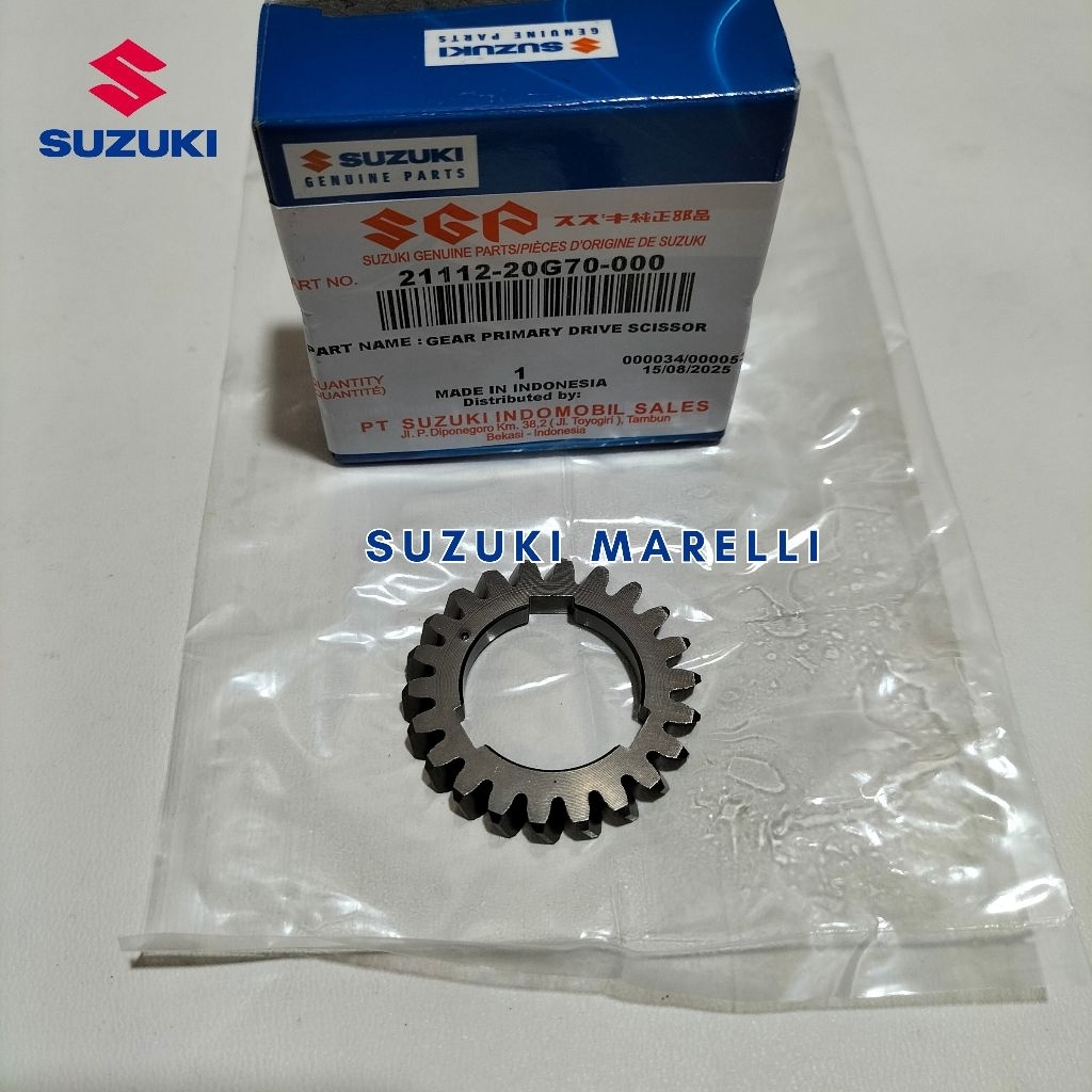 GEAR GIGI PRIMARY PRIMER DRIVE SHOGUN 125 FD 125 ARASHI AXELO ORIGINAL SGP