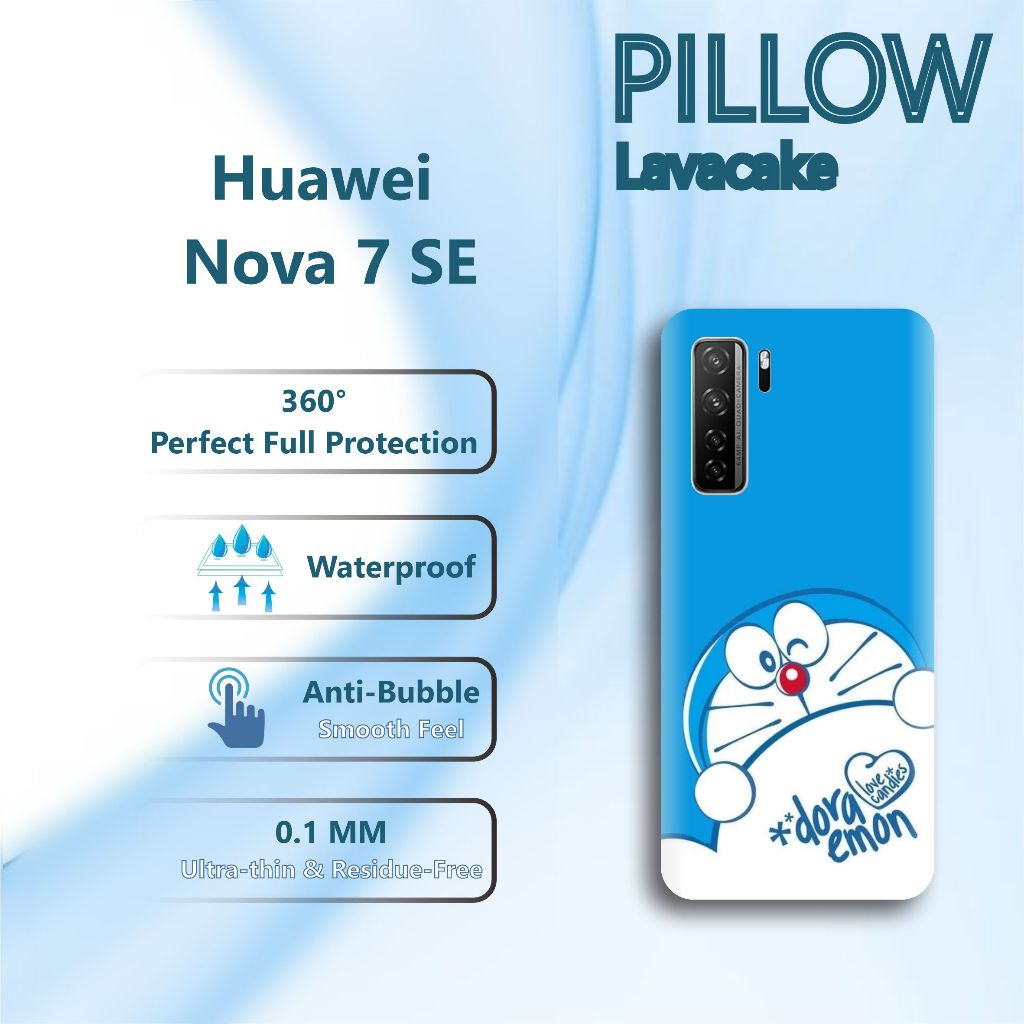 Skin HP Huawei Nova 7 SE Custom 2PCS Garskin Huawei Nova 7 SE Premium Full Body Anti Gores Free Desi