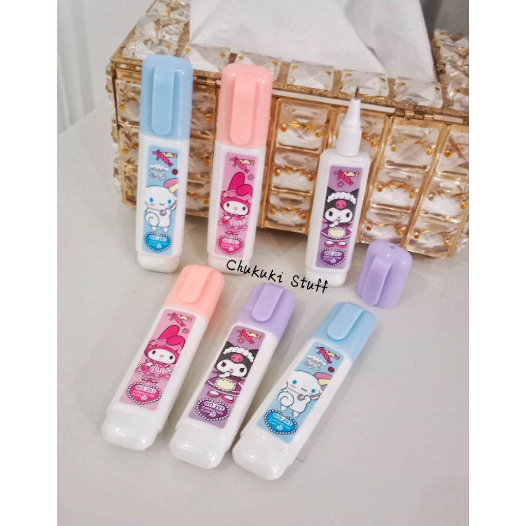 Tipex cair / Type X / tipeks tipe x cair kostum sanrio