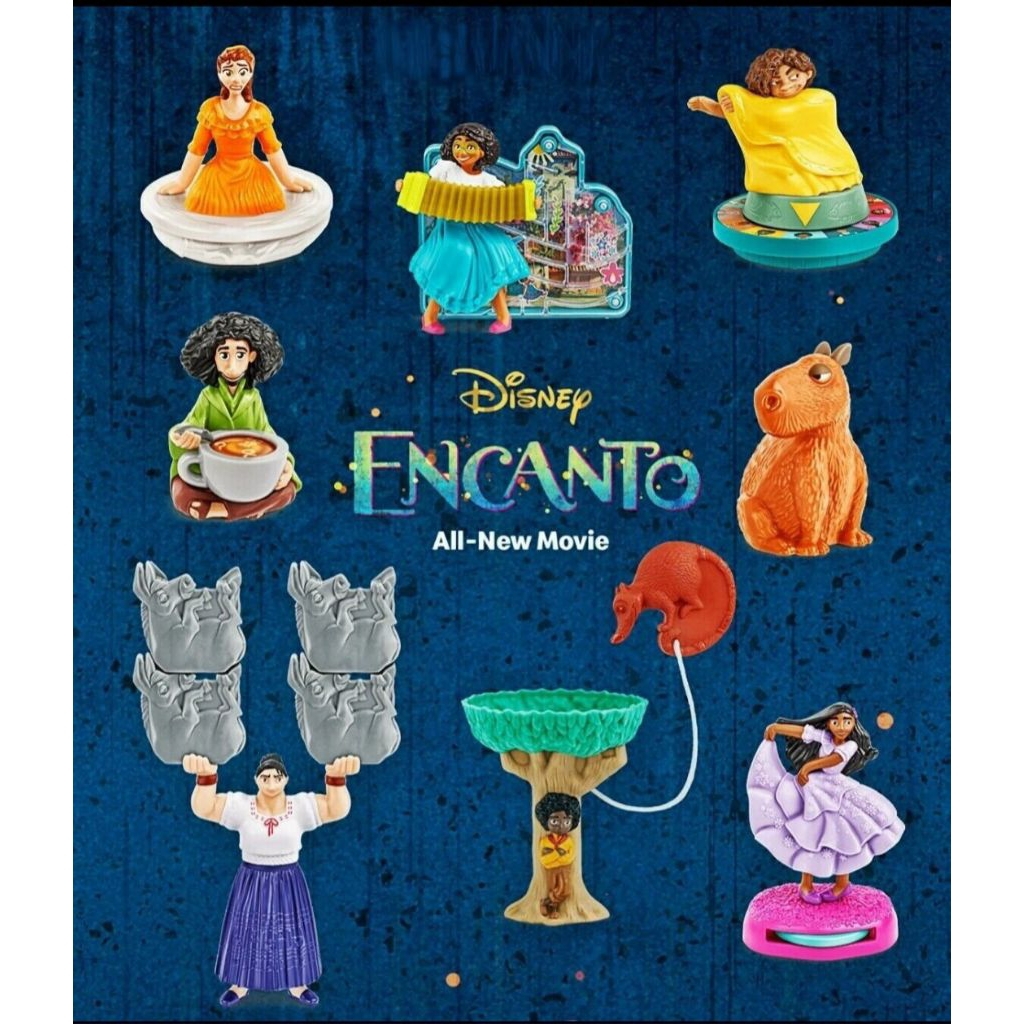 McD Happy Meal USA Disney Encanto Complete Set of 8 MIP