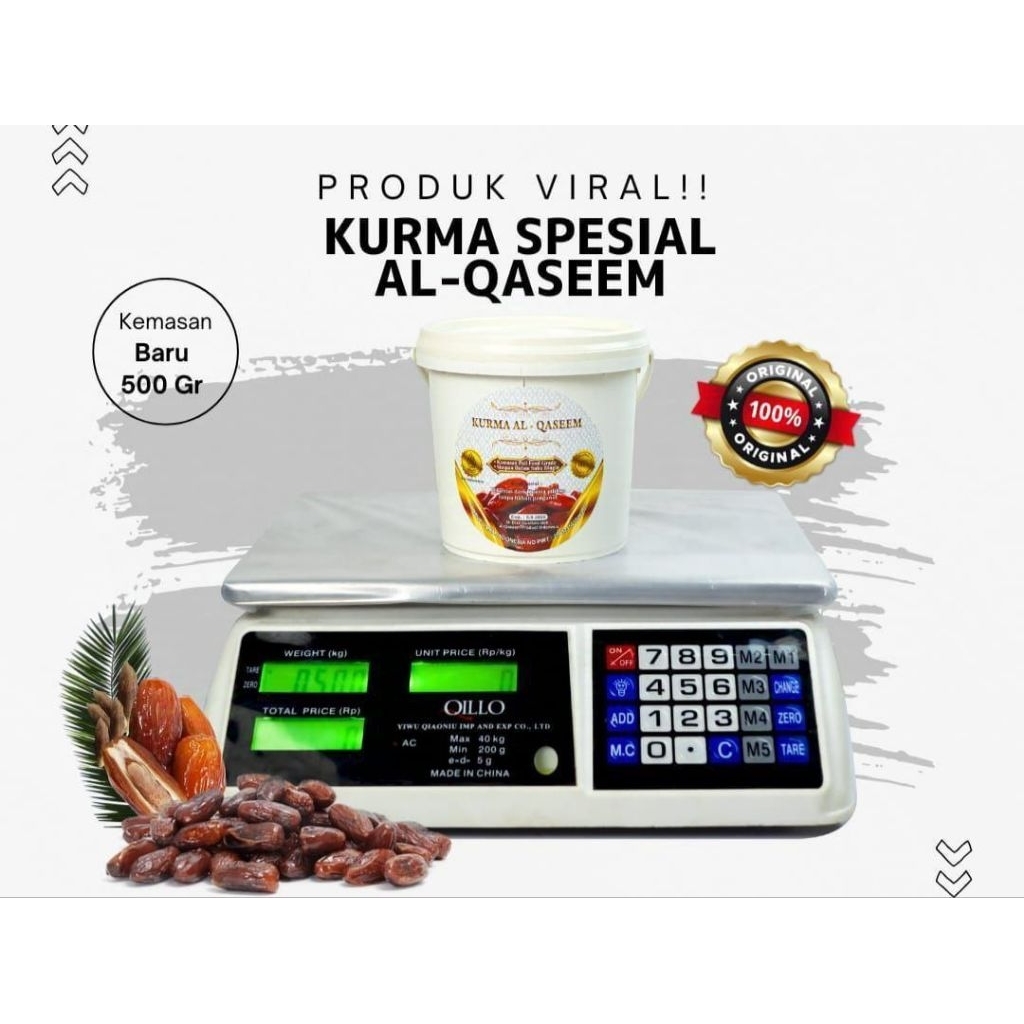 KURMA | KURMA MURAH | KURMA 500GRAM |KURMA AL QASSIM 500GR