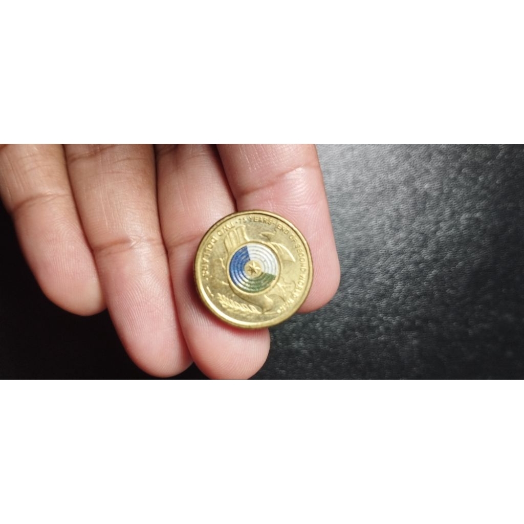 2 Dollar Australia-Potret Ke-6 Ratu Elizabeth II Edisi Peringatan