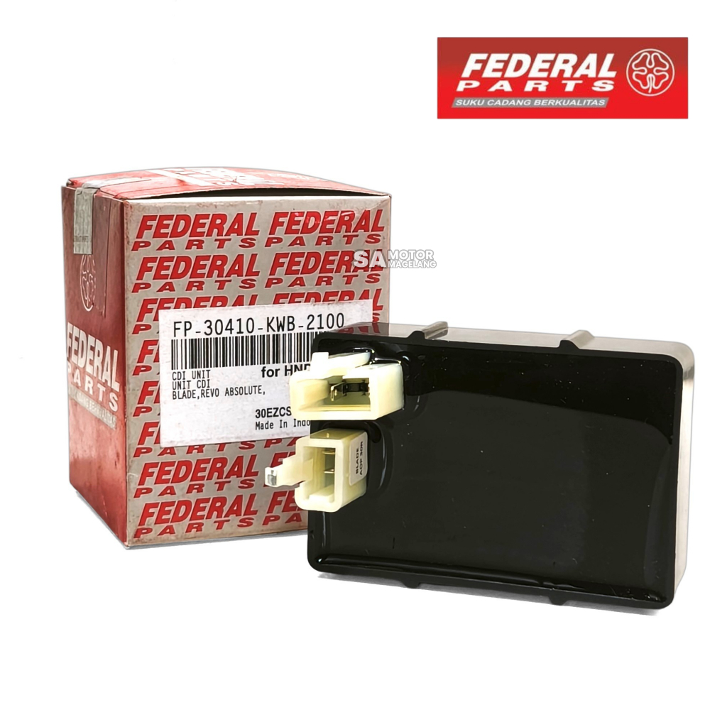 CDI UNIT HONDA BLADE REVO ABSOLUTE ORI FEDERAL FP-30410-KWB-2100