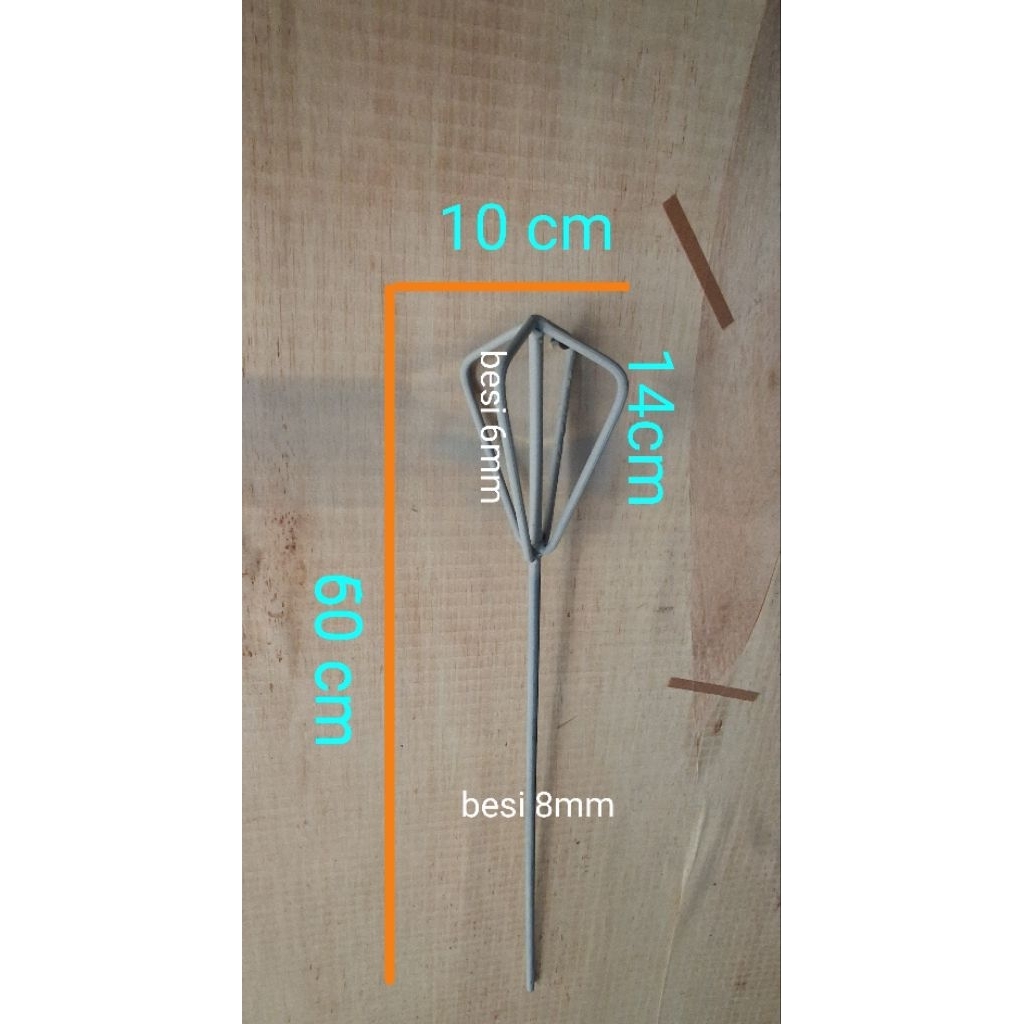 mata mixer pengaduk cat dan semen