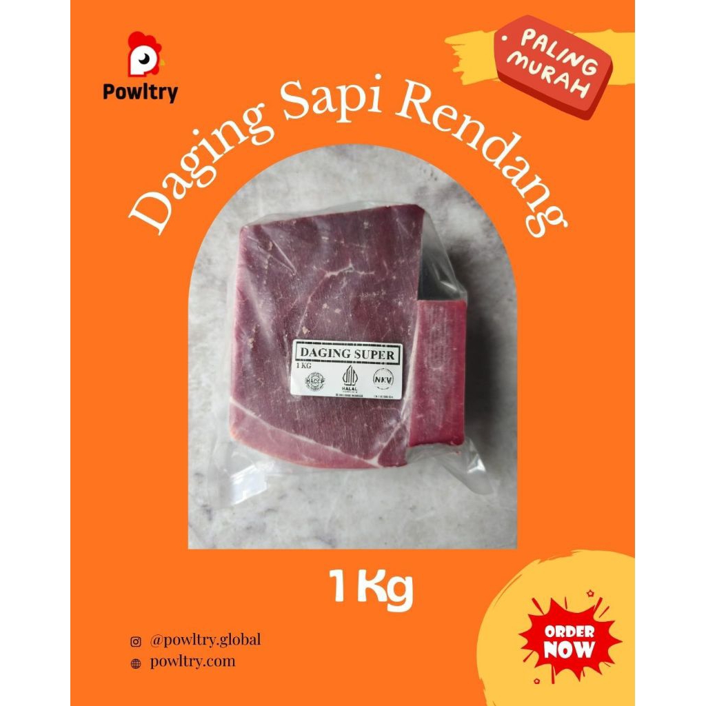 Daging Sapi Rendang 1kg