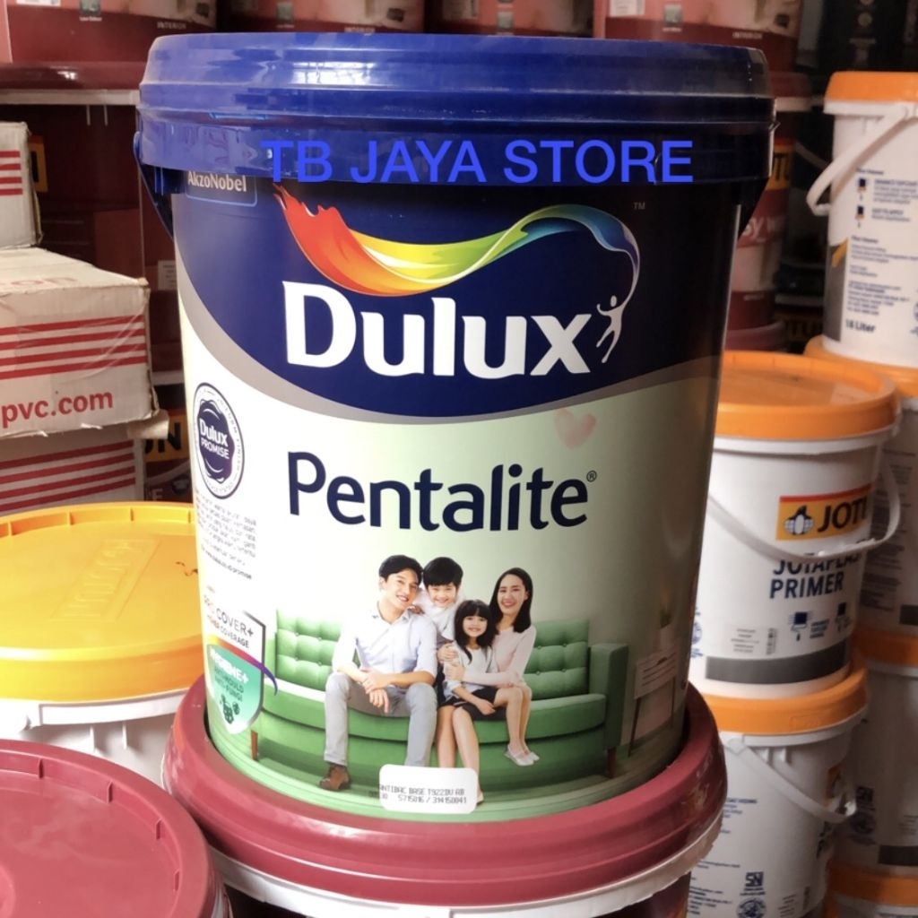CAT DULUX PENTALITE CAT TEMBOK INTERIOR 44521 APPLE WHITE 20L