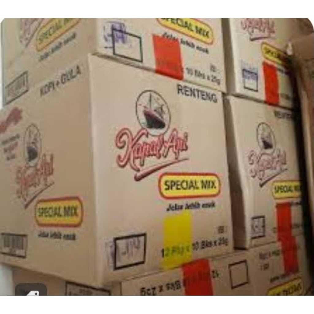 Kopi Kapal Api mix 1 Dus 12 renceng