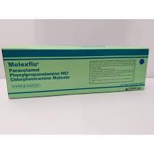 Molexflu Box 15 strip 150 tablet obat batuk pilek demam