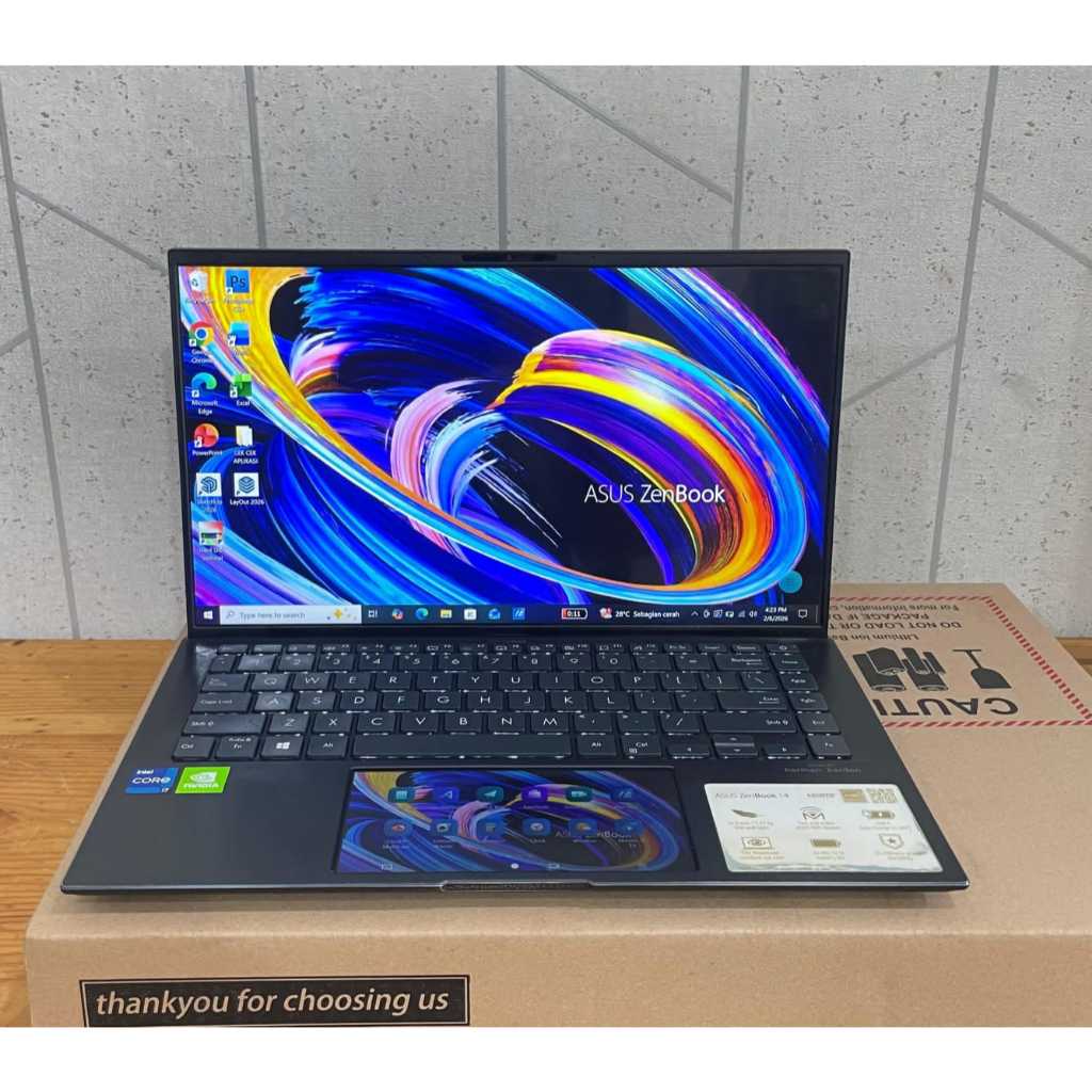 ASUS ZenBook 14 UX435EG, Intel Core i7-1165G7,16GB / 512Gb, #Vga, TC, Grey