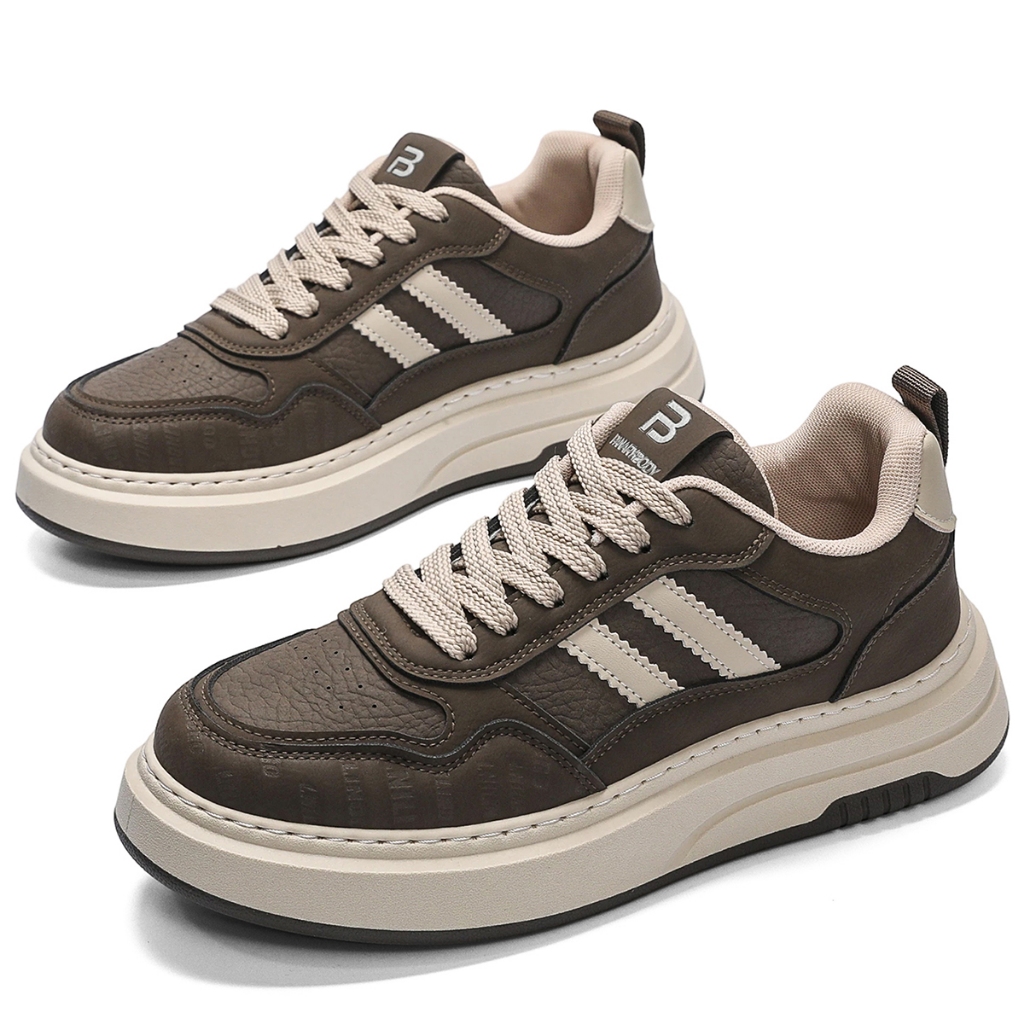 Sepatu Sneakers Pria Import Elegan Anti Bau Suede Premium QNA2521