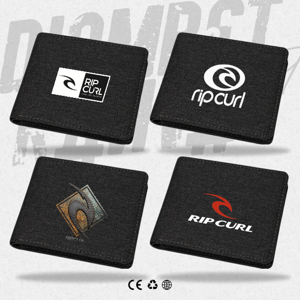 Dompet Kanvas Fashion RIPCURL LTS/ Dompet Distro Pria Wanita Casual Kekinian Multicard / E-Wallet Ca
