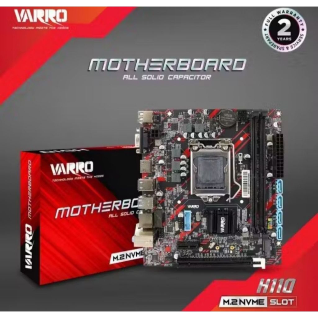 Mainboard LGA 1151 VARRO H110 NVME