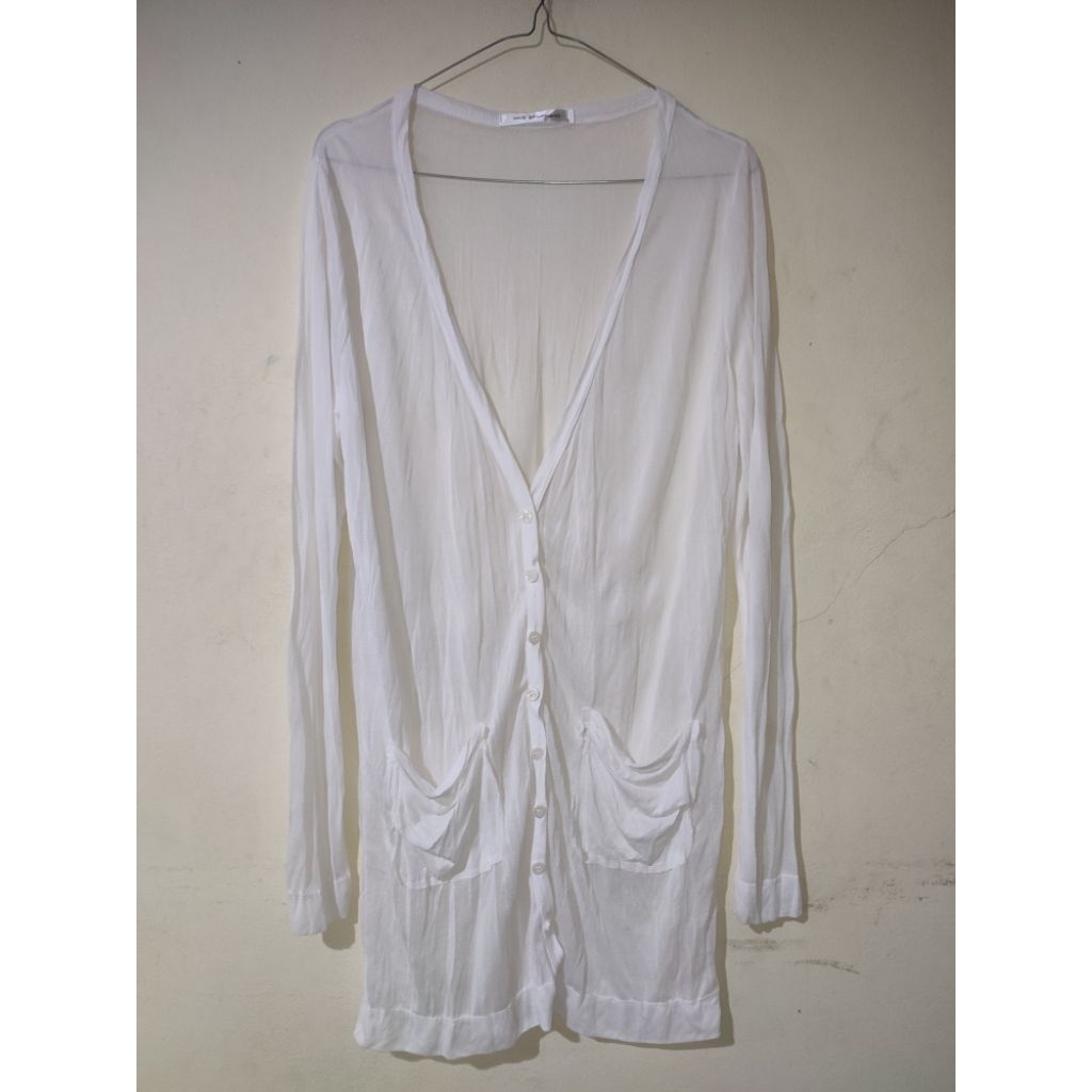Preloved Cardigan Broken White