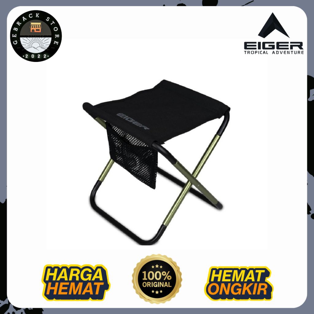 KURSI LIPAT EIGER1989 COMPACT STOOL | KURSI CAMPING