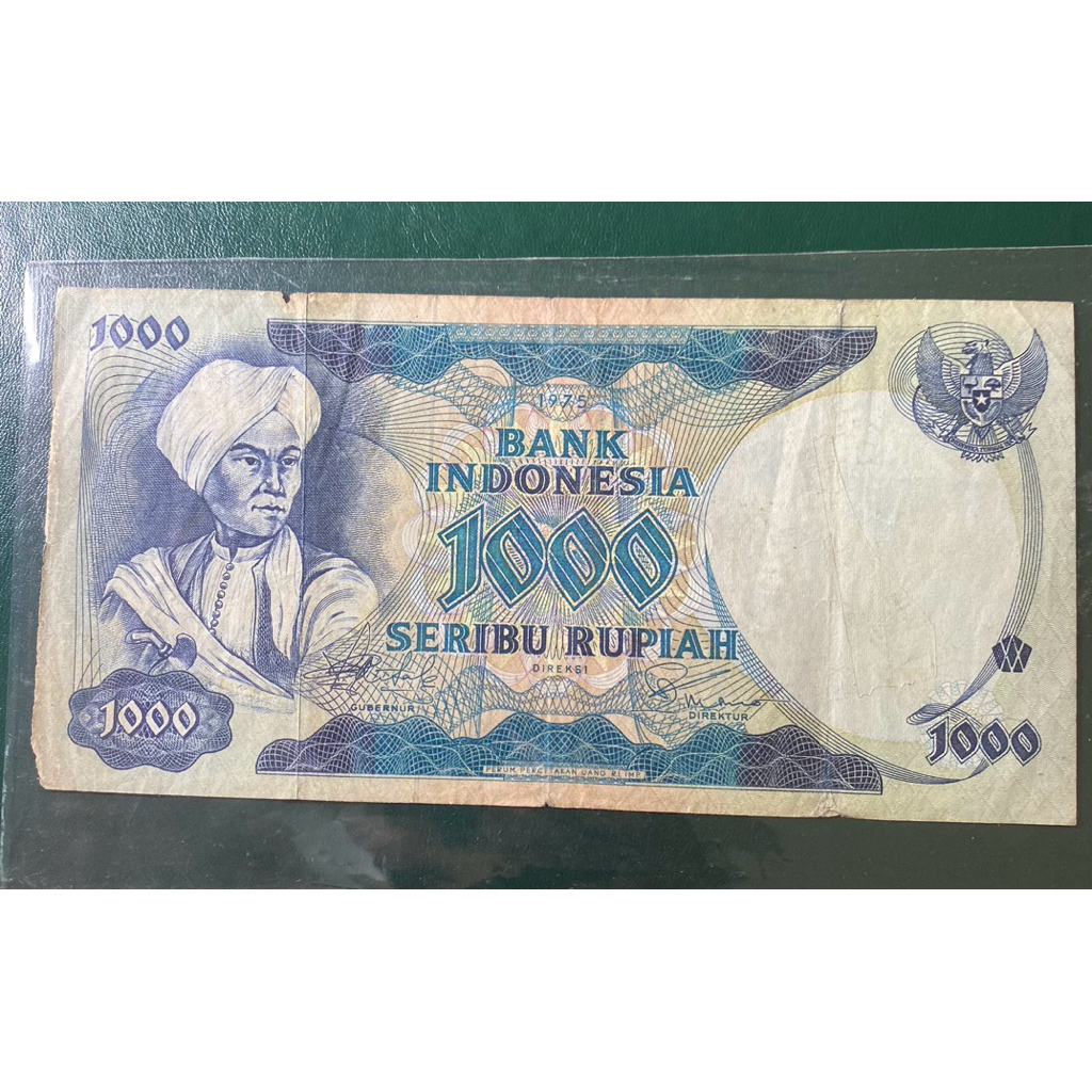 Uang Kuno 1000 Rupiah Diponegoro
