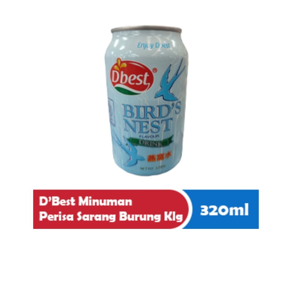 1 Dus Minuman Kaleng Dbest Sarang Burung 20x320g