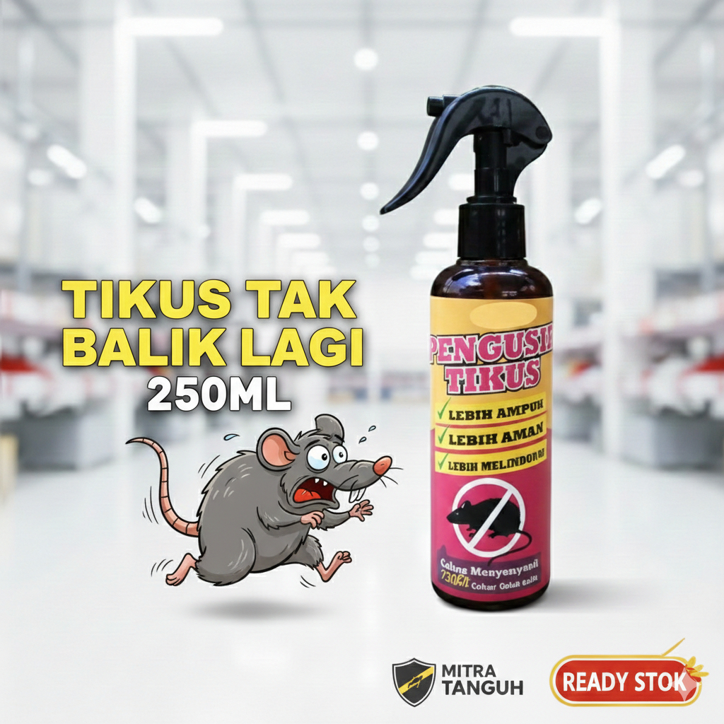 Semprotan Pengusir Tikus/ Rat Repellent Parfum Tikus/ Anti Tikus RatSpray 250ml
