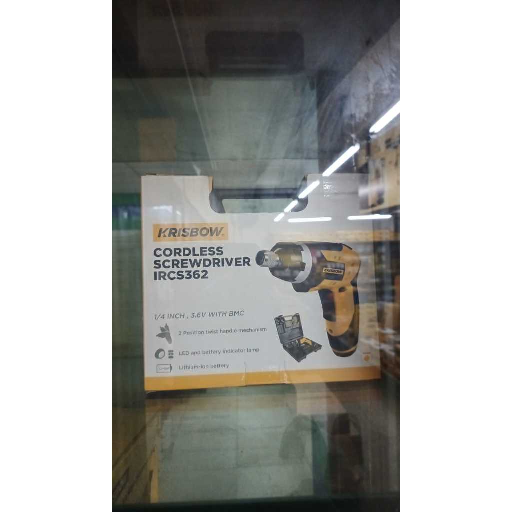 Cordless Screwdriver krisbow 3,6 V -TSA