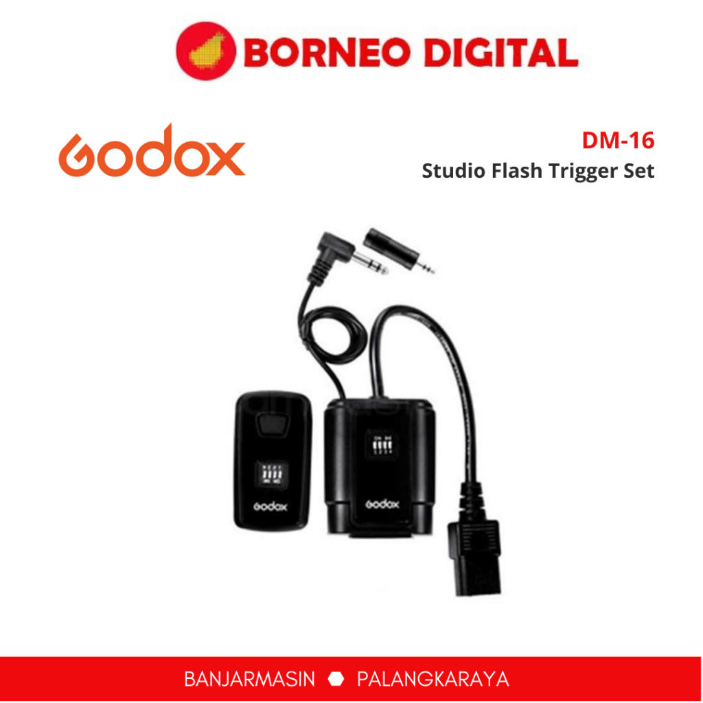 Godox DM-16 DM16 Wireless Studio Flash Trigger