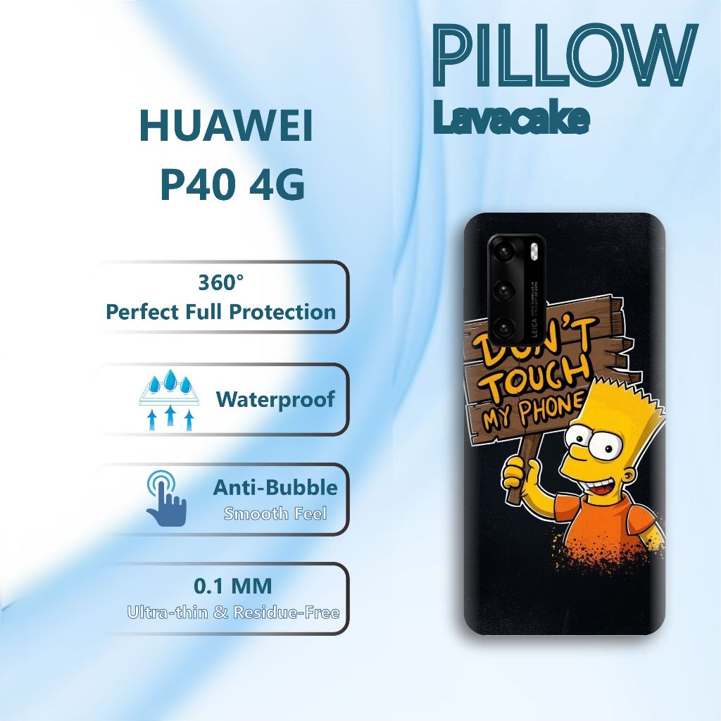 Skin HP Huawei P40 4g Custom 2PCS Garskin Huawei Huawei Huawei P40 4g Full Body Anti Gores Free Desi