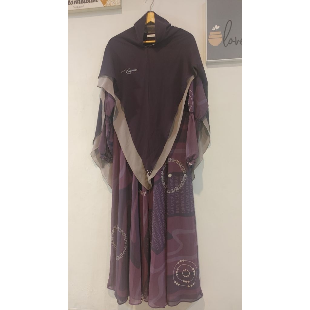 Gamis Set Kayunie Premium Preloved